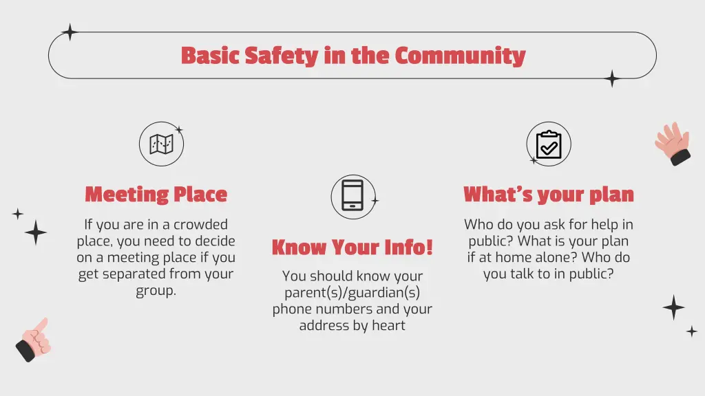 basic safety in the community