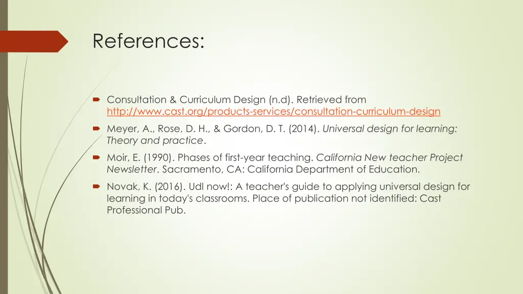 references
