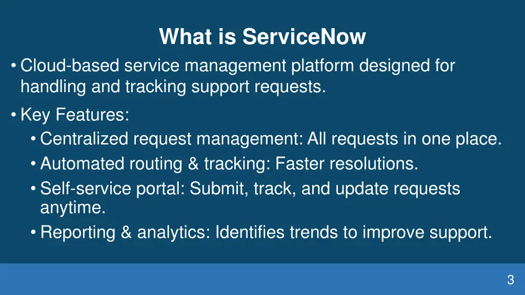 what is servicenow