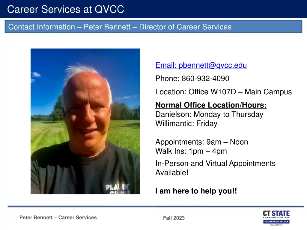 career services at qvcc