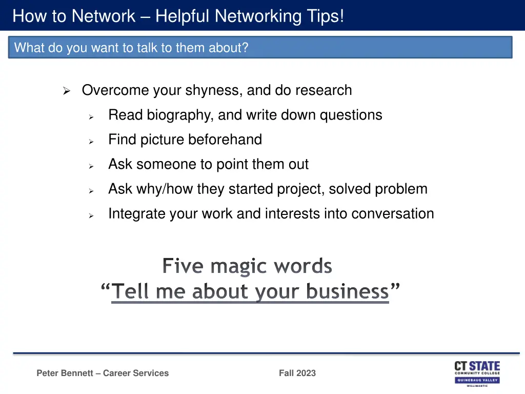 how to network helpful networking tips 2