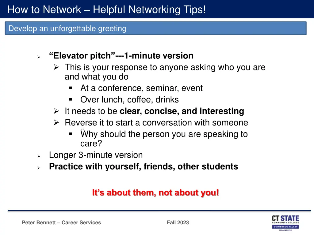 how to network helpful networking tips