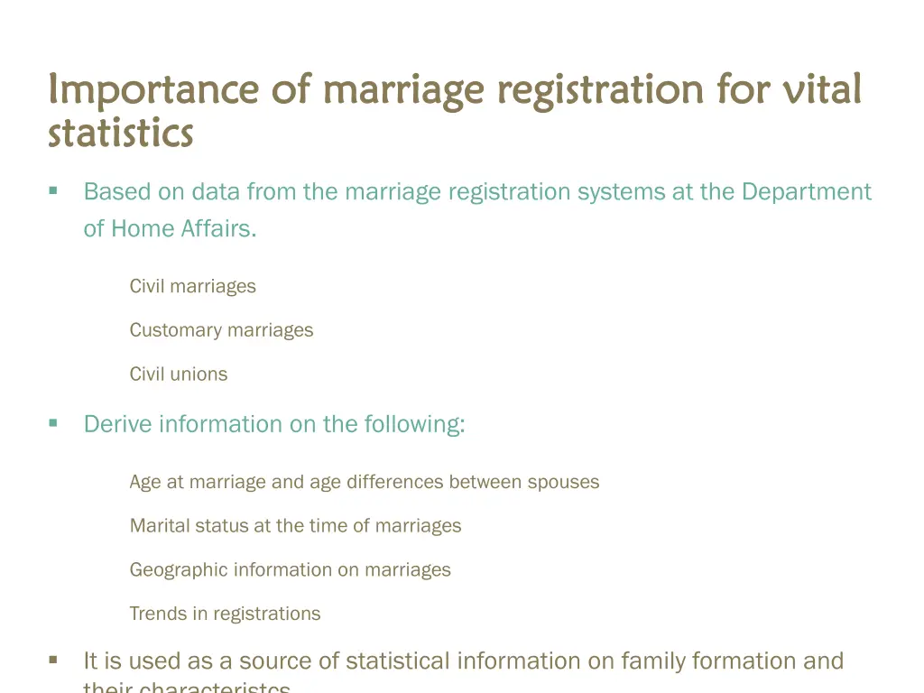 importance of marriage registration for vital