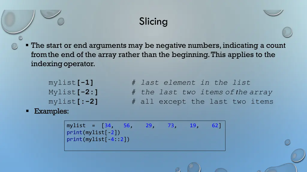 slicing 1