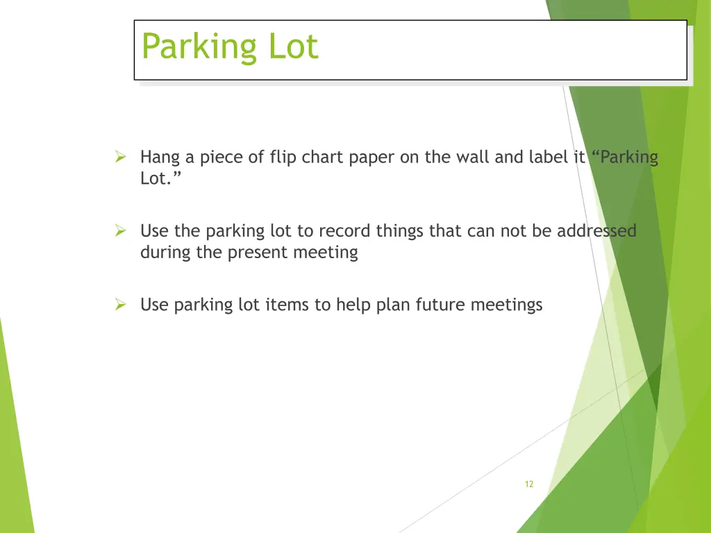 parking lot