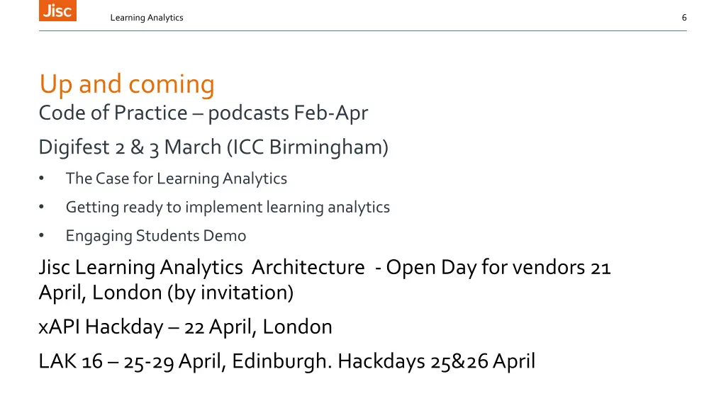 learning analytics 4