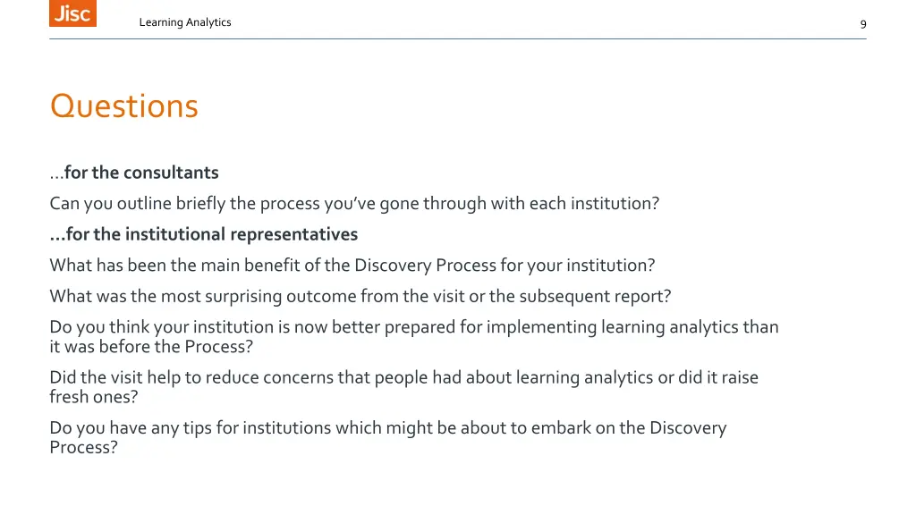learning analytics 7