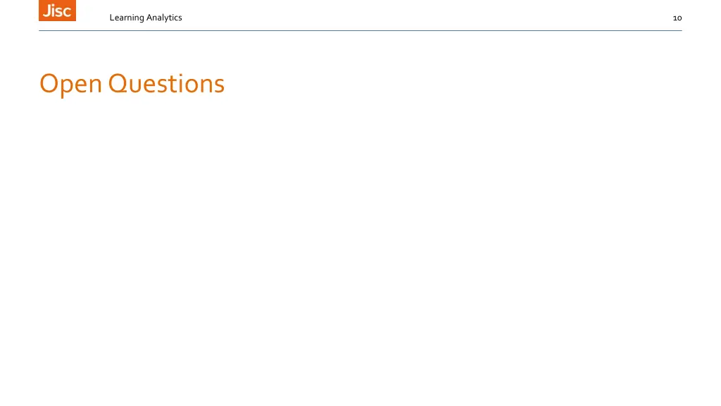 learning analytics 8