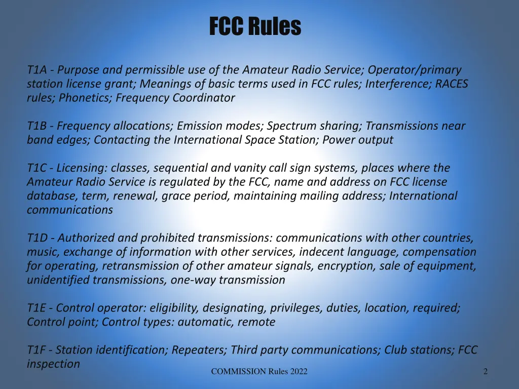 fcc rules