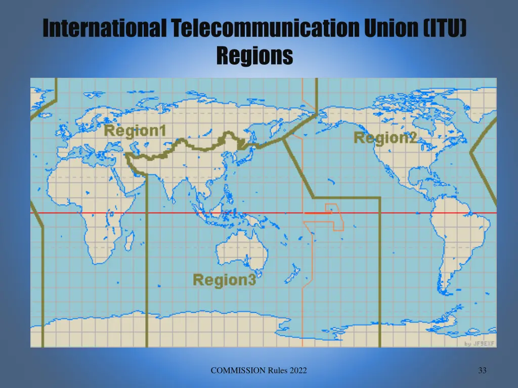 international telecommunication union itu regions