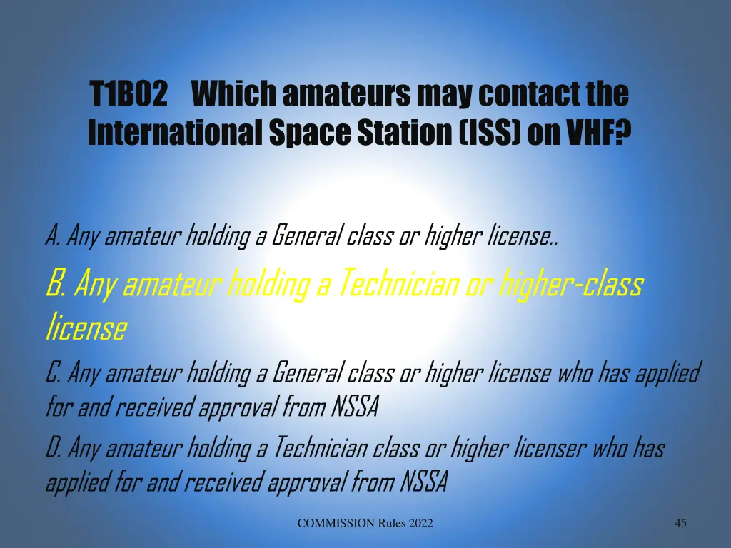 t1b02 which amateurs may contact 1