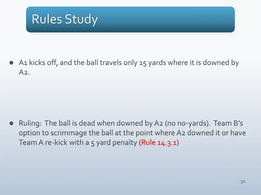 rules study 5