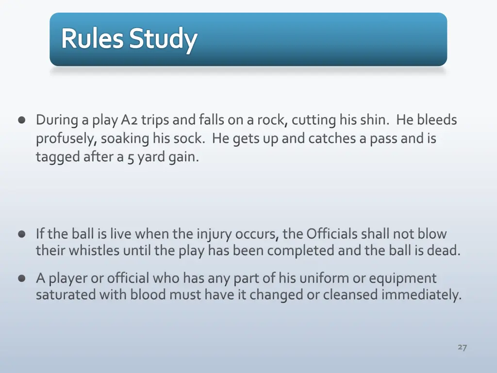 rules study