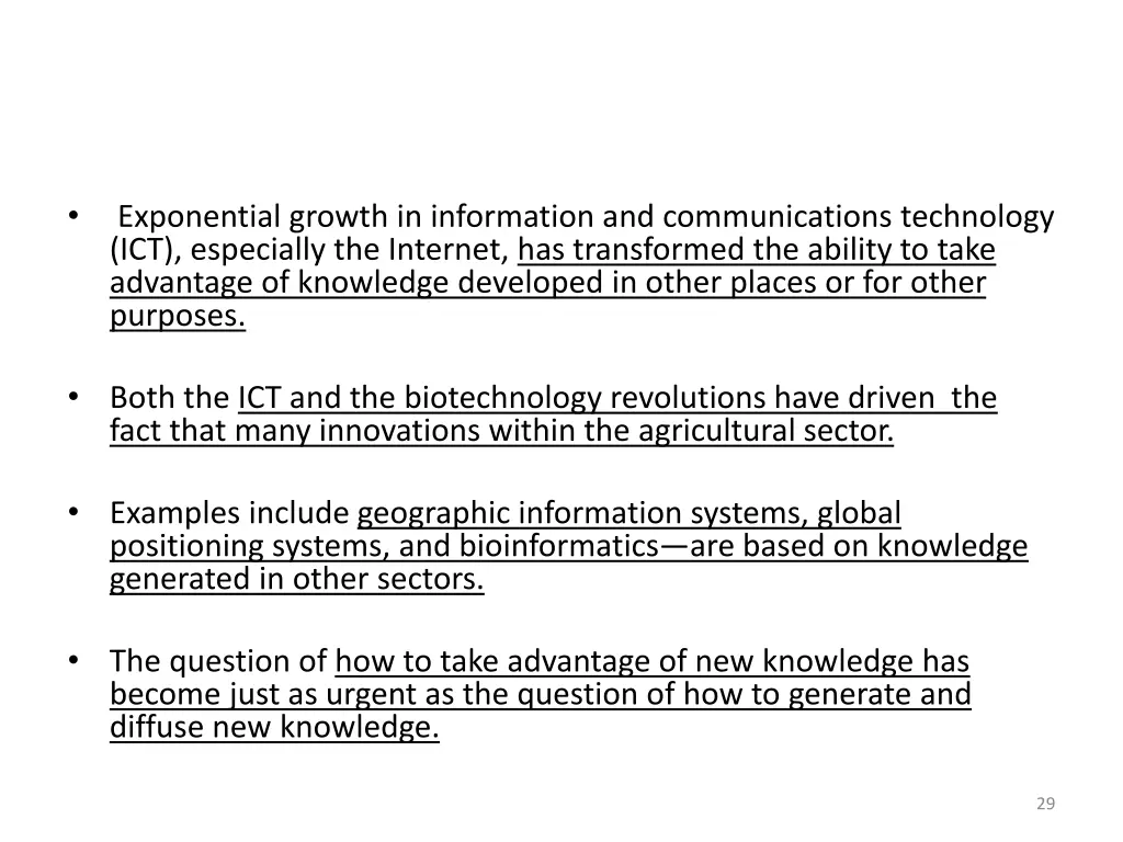 exponential growth in information