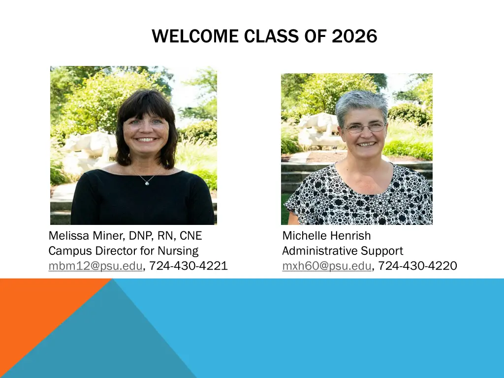 welcome class of 2026