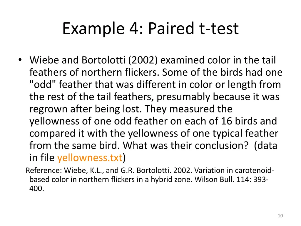 example 4 paired t test