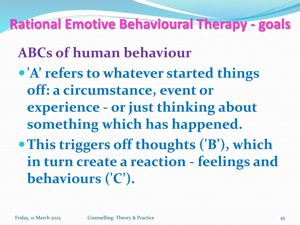 rational emotive behavioural therapy goals 1