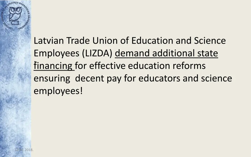 latvian trade union of education and science