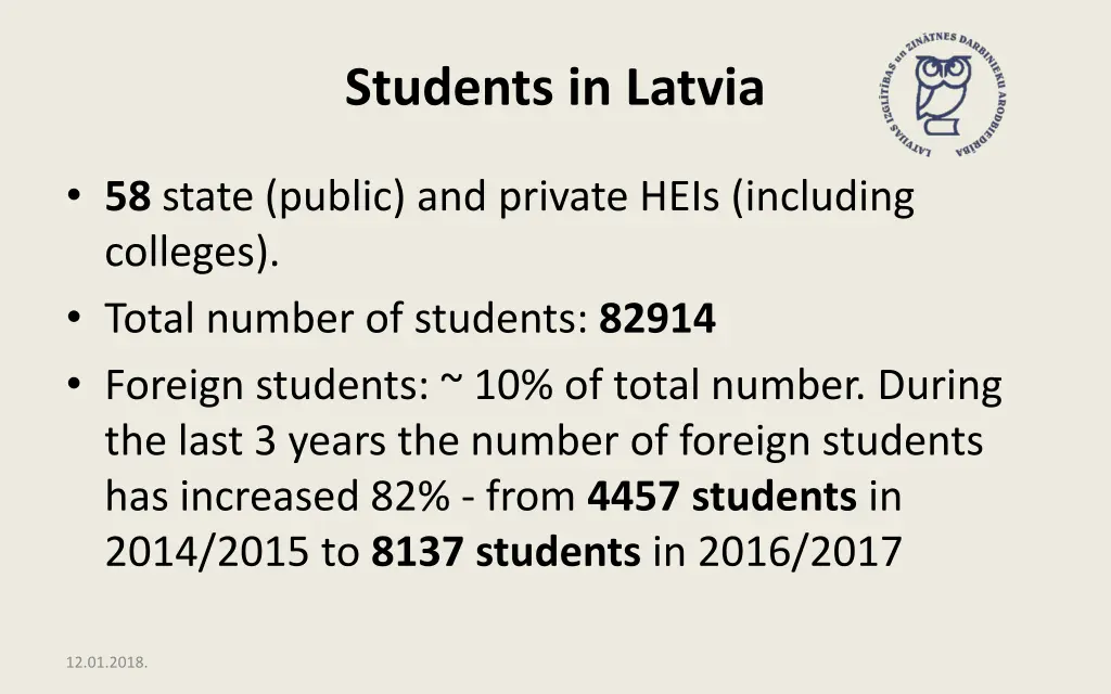students in latvia