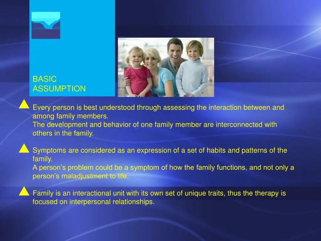 basic assumption