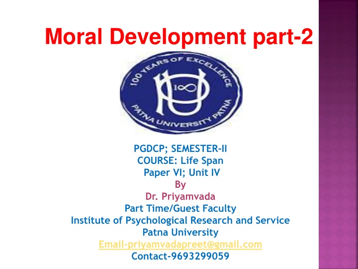 moral development part 2