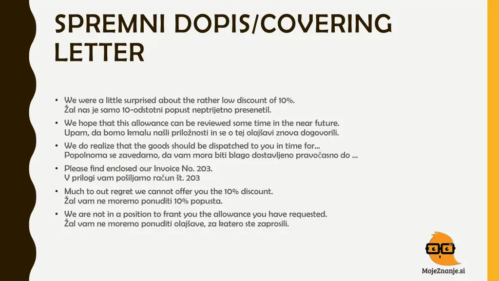 spremni dopis covering letter 1