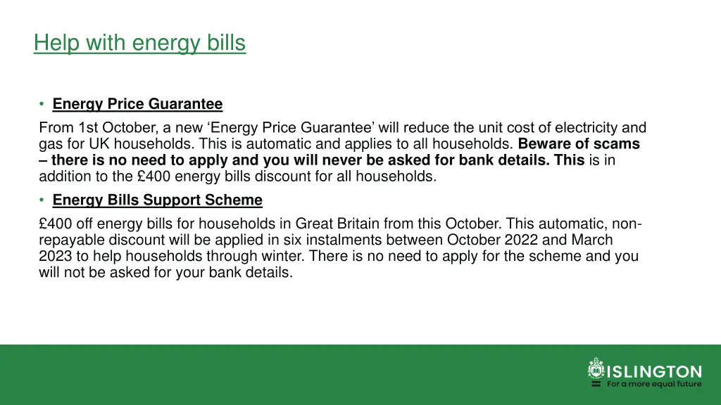 help with energy bills