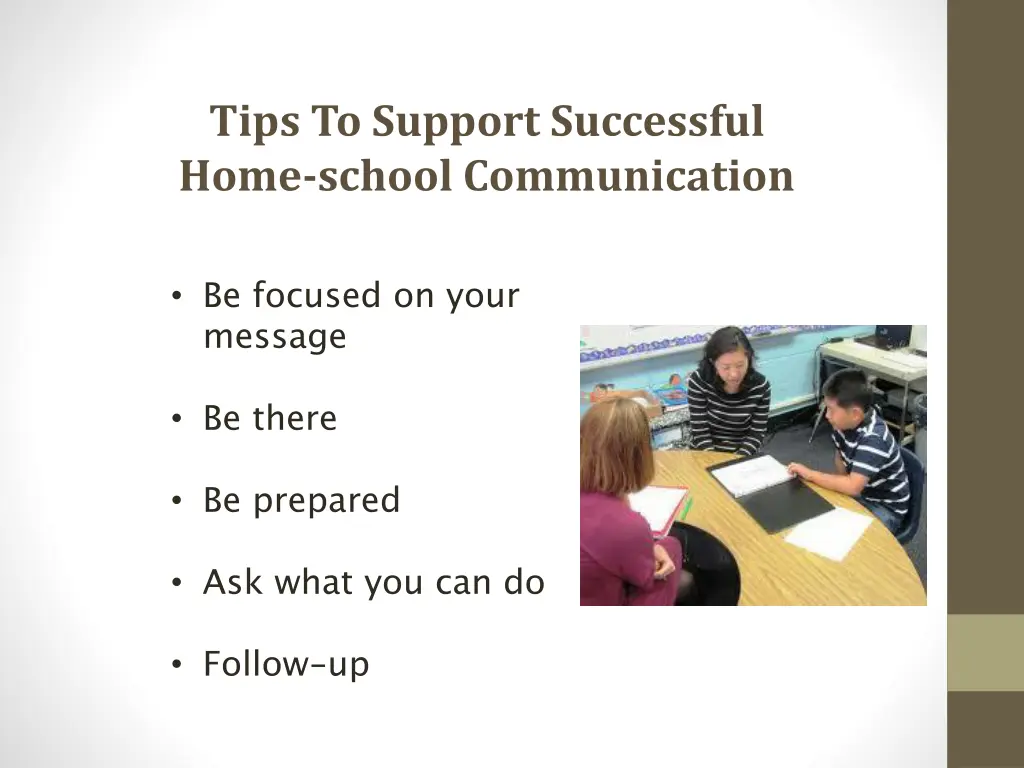 tips to support successful home school