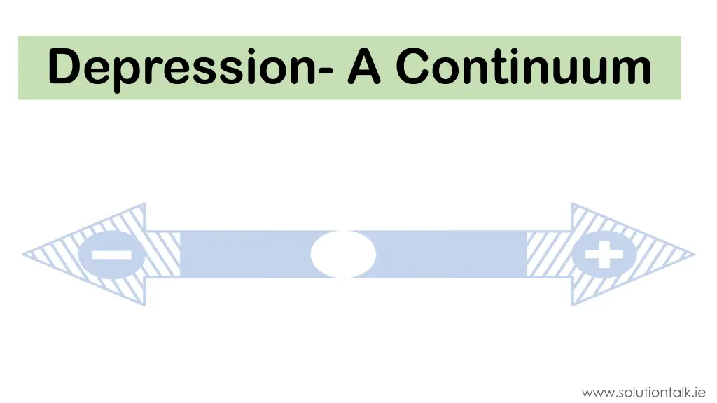 depression a continuum