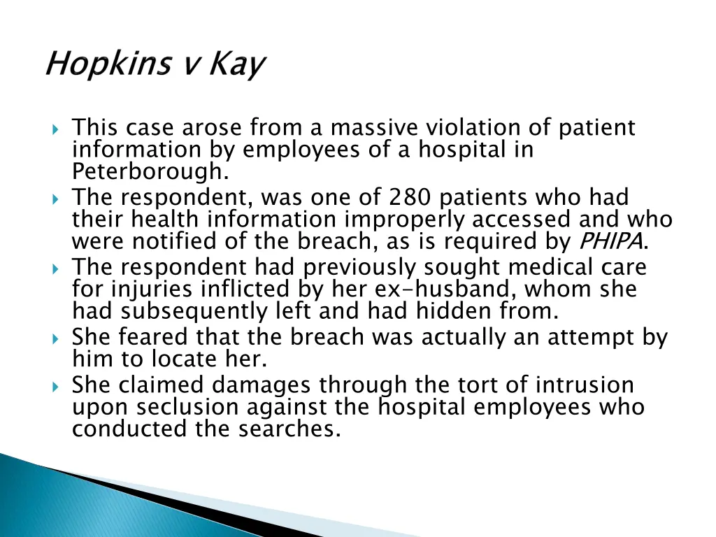 this case arose from a massive violation