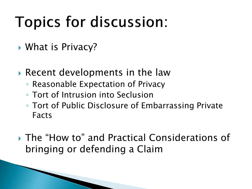 what is privacy