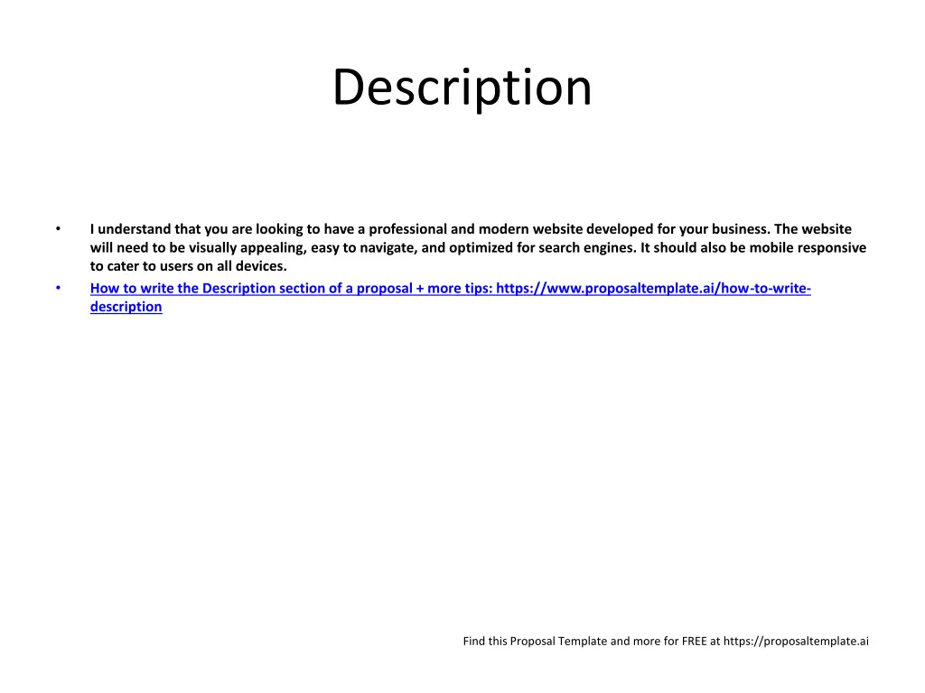 description