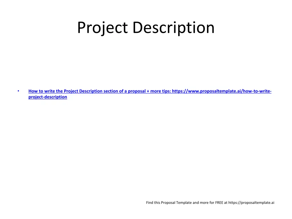 project description