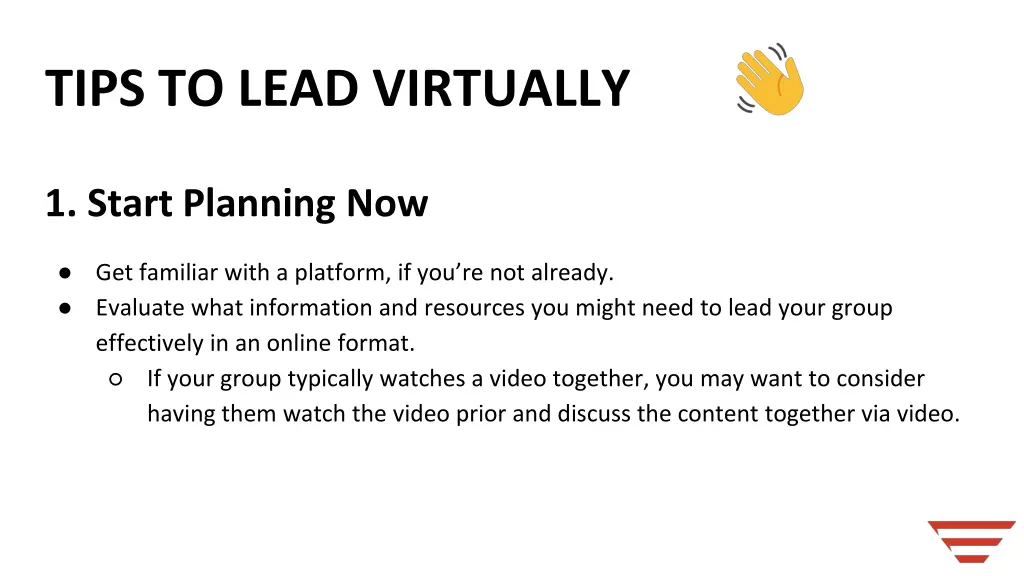 tips to lead virtually