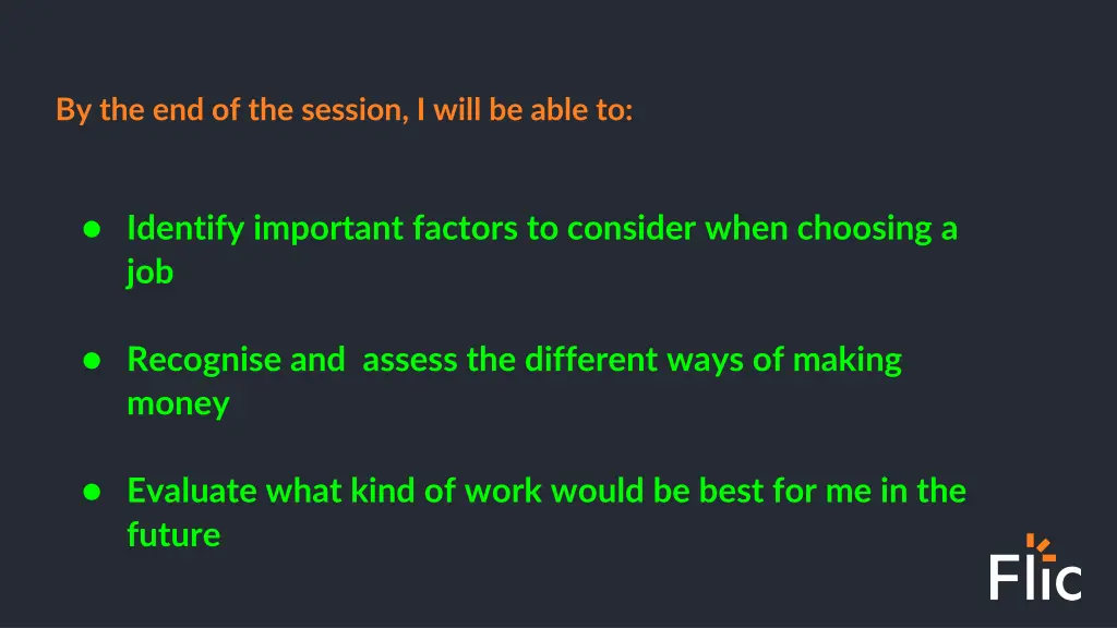 by the end of the session i will be able to 3