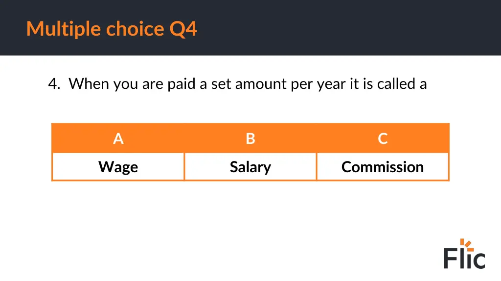 multiple choice q4