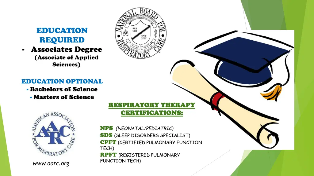 education required associates degree associate