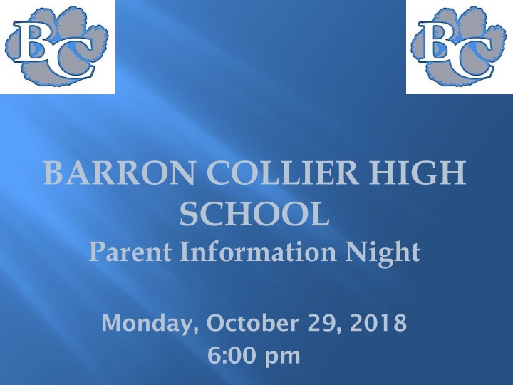 barron collier high school parent information