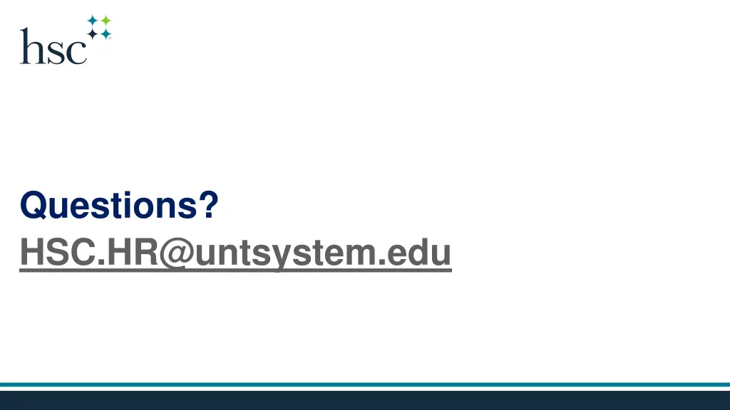 questions hsc hr@untsystem edu