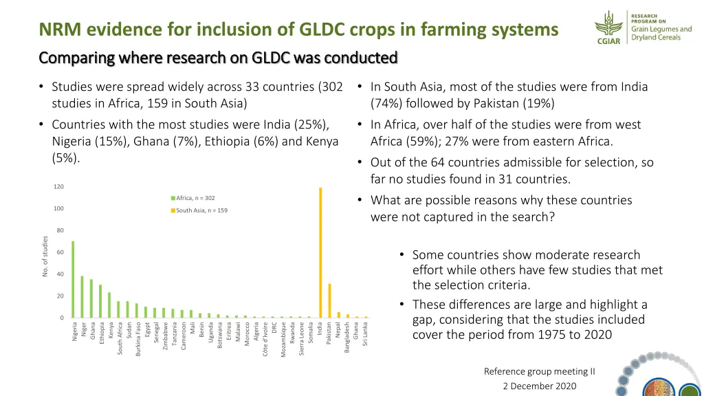 nrm evidence for inclusion of gldc crops 6