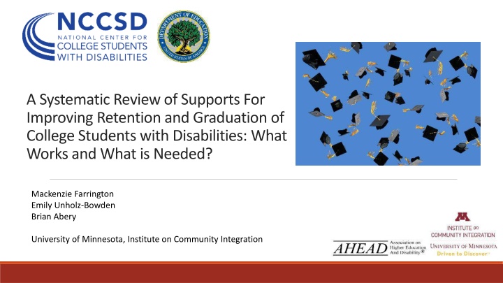 a systematic review of supports for improving