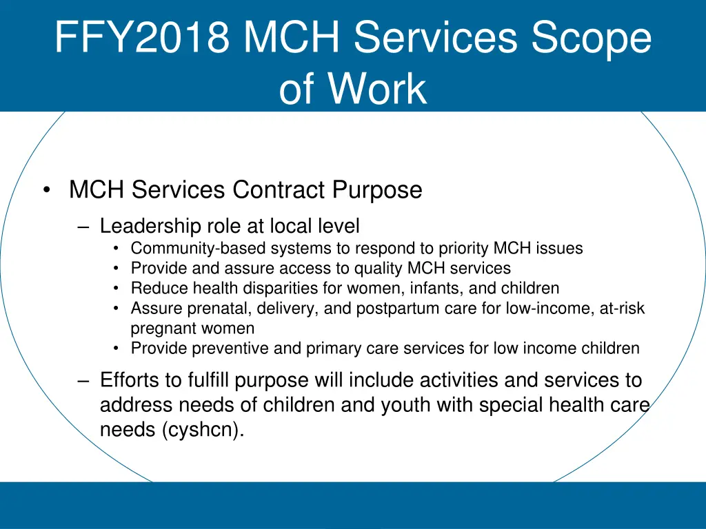 ffy2018 mch services scope of work 1