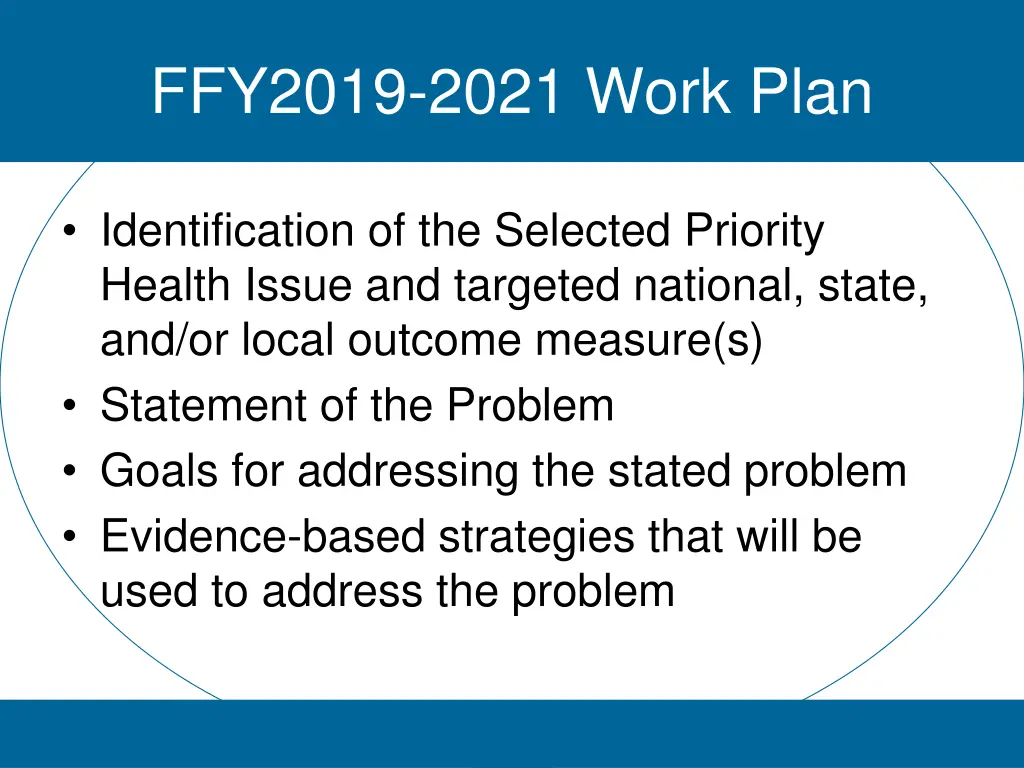 ffy2019 2021 work plan