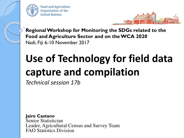 regional workshop for monitoring the sdgs related