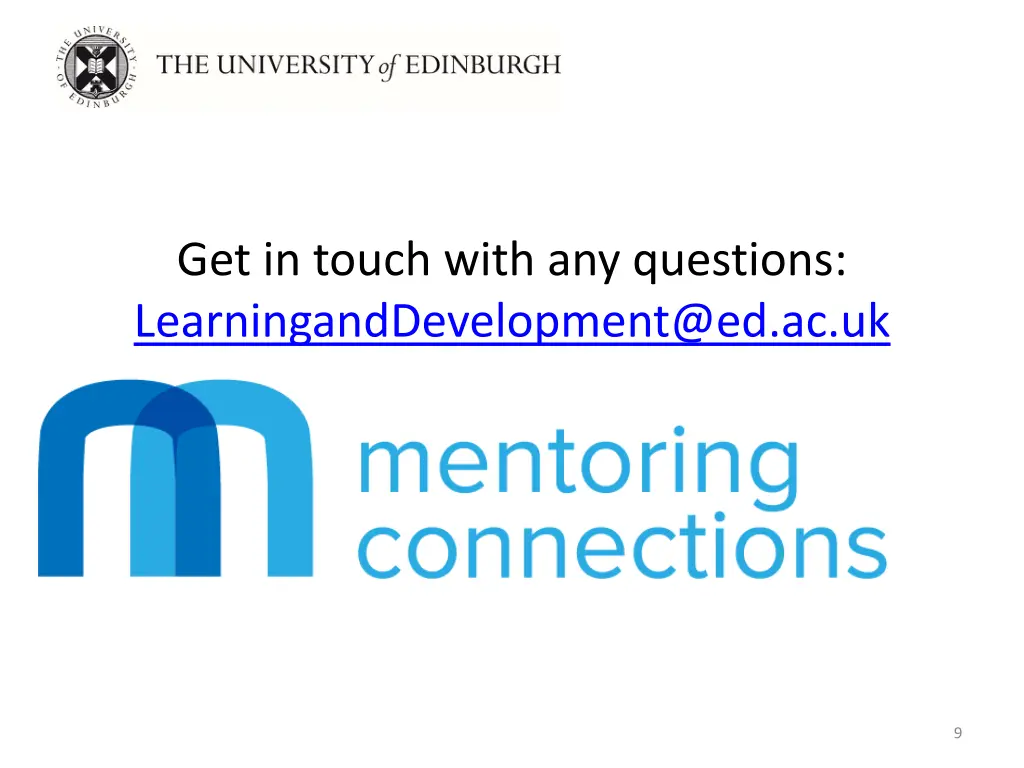 get in touch with any questions