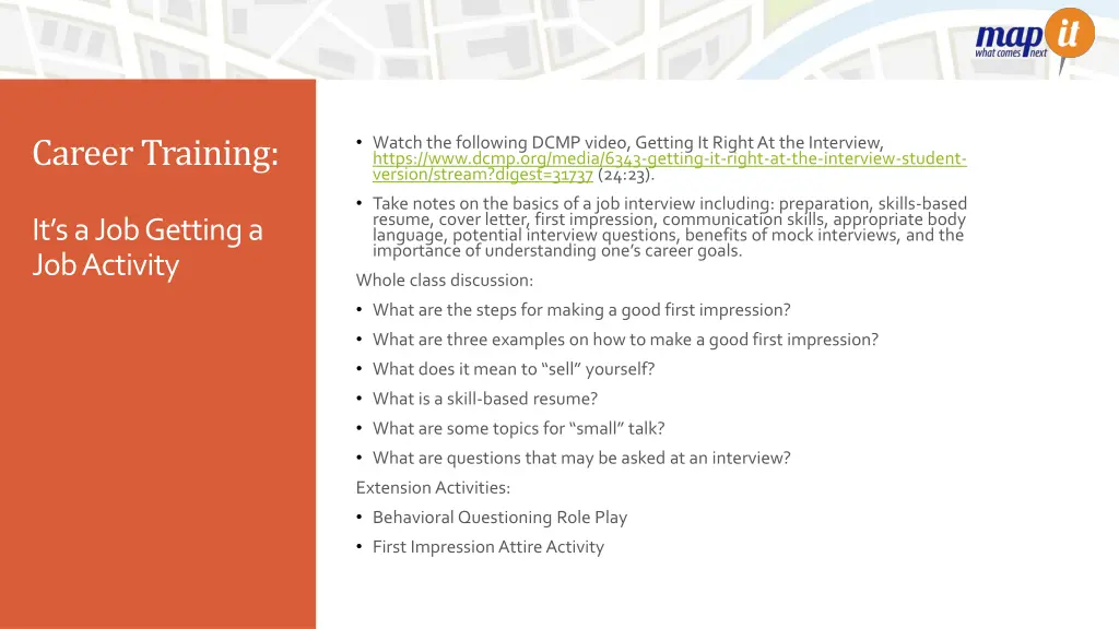 career training 4