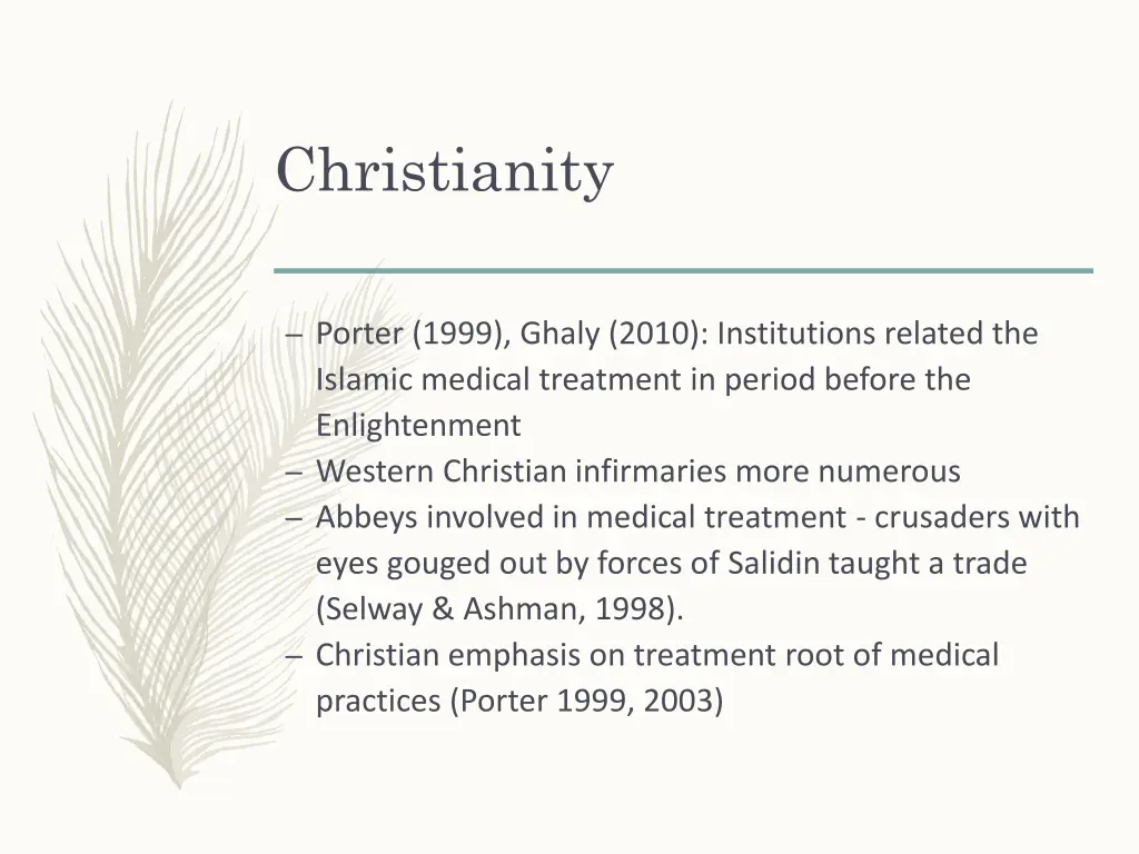 christianity