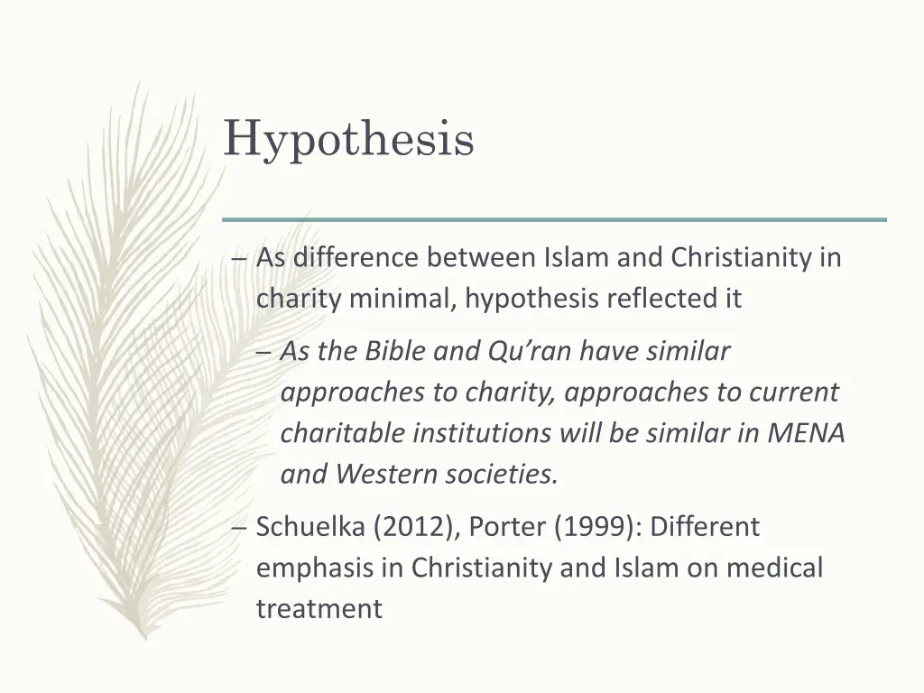 hypothesis