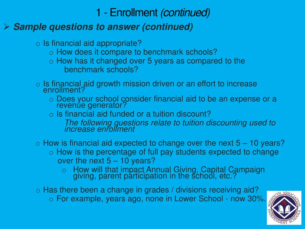 1 enrollment continued 5