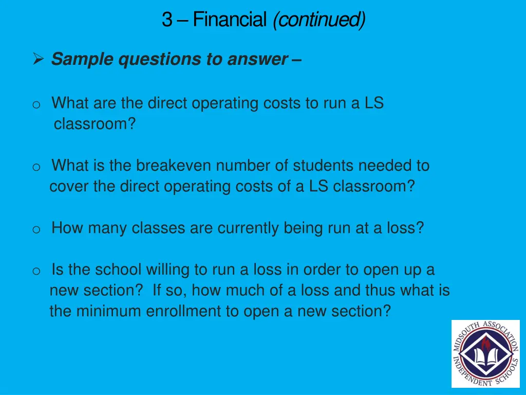 3 financial continued 5